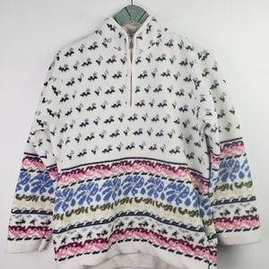 Vintage 80s Catalina Quarter Zip Pullover